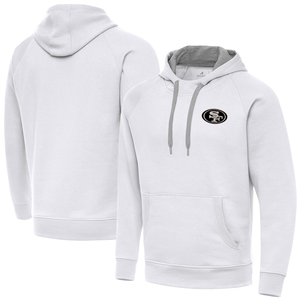 SF.49ers White Victory Pullover Hoodie Player Football product image 1