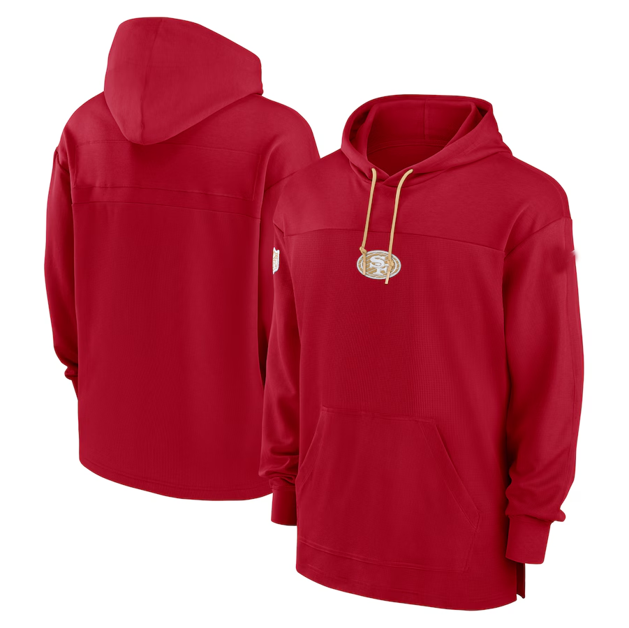 SF.49ers Salute To Service Club Pullover Hoodie Player Game product image 1