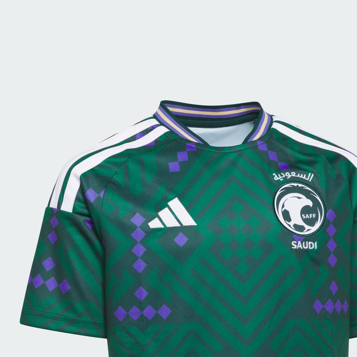 ADIDAS Saudi Arabia Youth Home Jersey 2026 - JZ6714 product image 3, provided for visual reference and product detail review