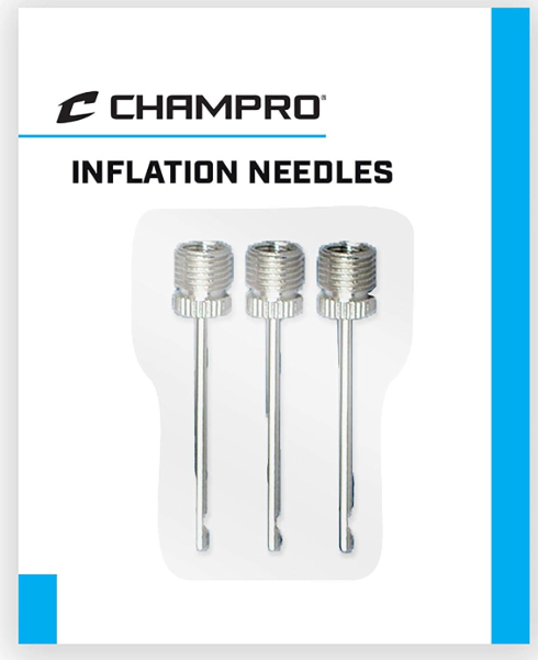 CHAMPRO Inflation Needles 3 Piece - A145B product image 1, provided for visual reference and product detail review