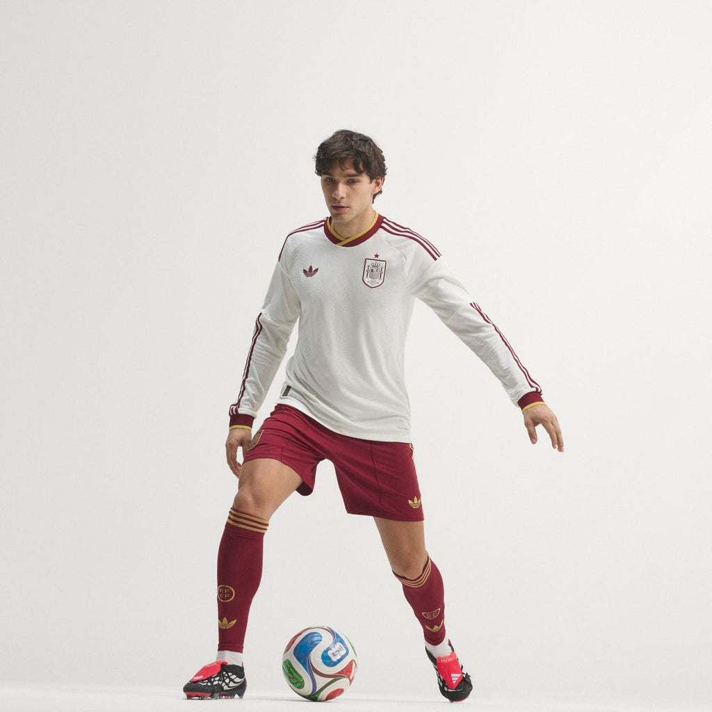 Adidas Spain 26/27 Away Authentic Long Sleeve Jersey KA1957 product image 1, provided for visual reference and product