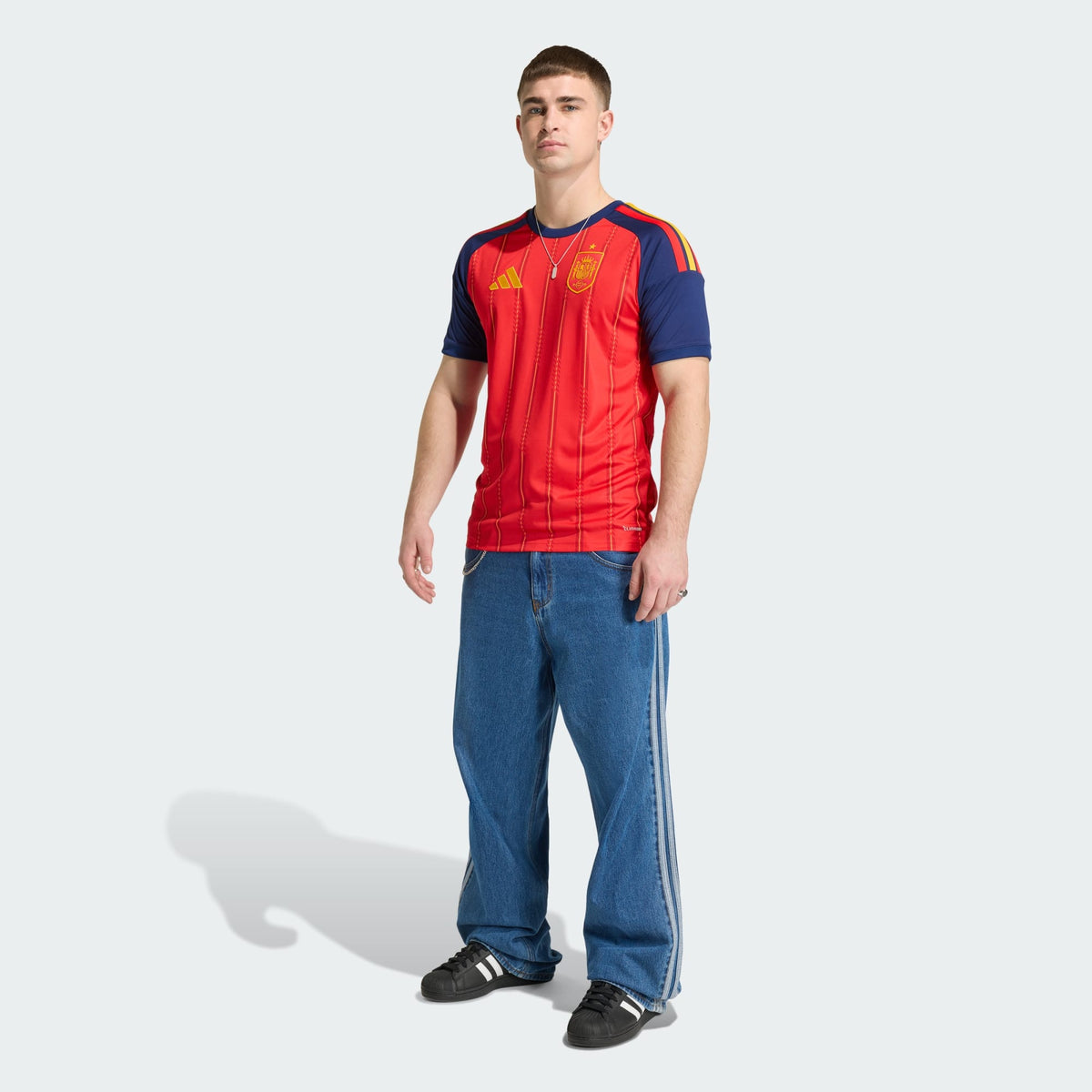 ADIDAS Spain Men Home Jersey 2026 - JN4390 product image 5, provided for visual reference and product detail review