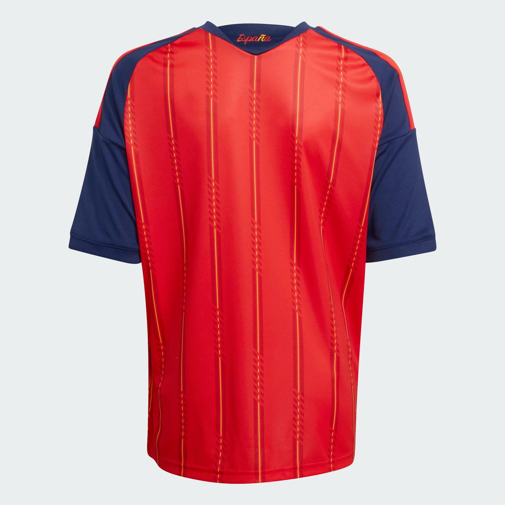 ADIDAS Spain Youth Home Jersey 2026 - JZ5757 product image 2, provided for visual reference and product detail review