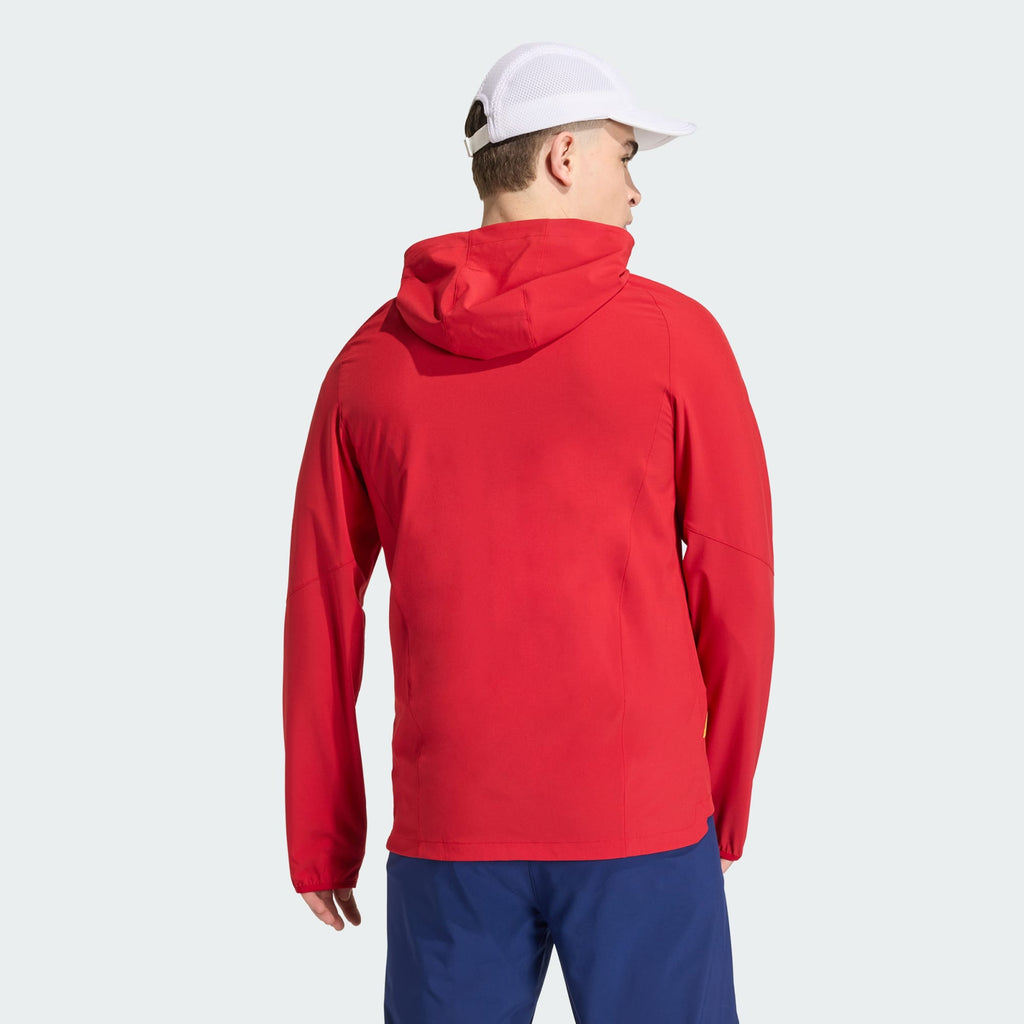 ADIDAS 2026 Spain Men Tiro Travel FZ Windbreaker Jacket - JZ2243 product image 3, provided for visual reference and product