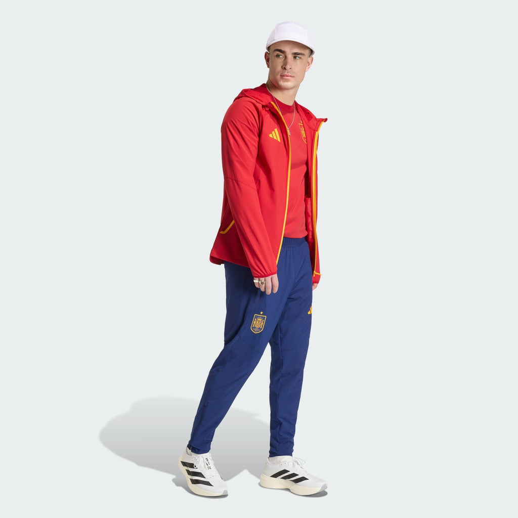 ADIDAS 2026 Spain Men Tiro Travel FZ Windbreaker Jacket - JZ2243 product image 4, provided for visual reference and product
