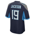 T.Titans #19 Jha'Quan Jackson Player Navy Game Stitched product image 1