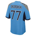 T.Titans #77 Peter Skoronski Player Light Blue Home Game product image 1