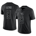 T.Titans #8 Will Levis Player Black RFLCTV Limited Football product image 1