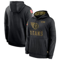 T.Titans Black Salute to Service Pullover Hoodie Game product image 1