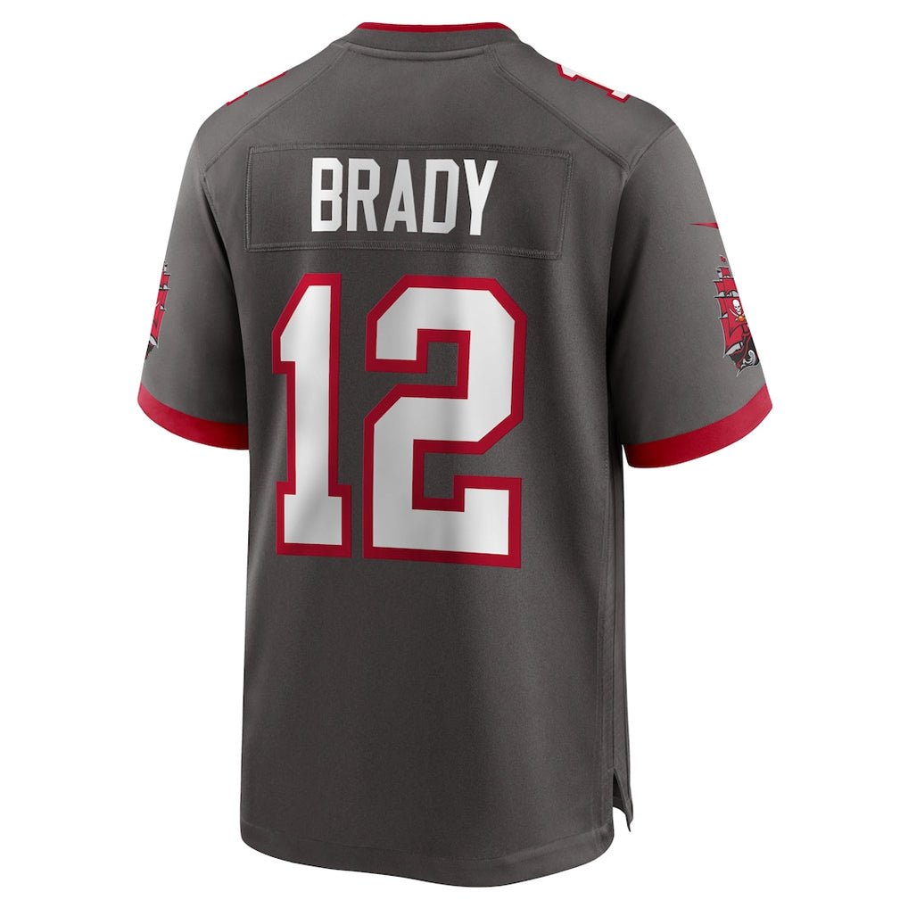 TB.Buccaneers #12 Tom Brady Player Pewter Home Game product image 1