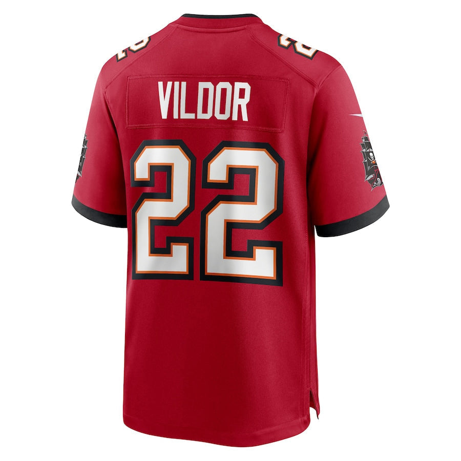 TB.Buccaneers #22 Kindle Vildor Player Red Home Game product image 1