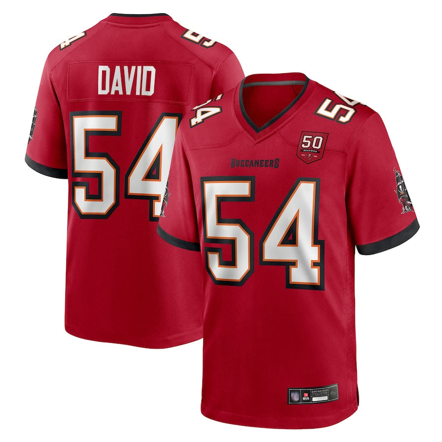 TB.Buccaneers #54 Lavonte David Player Red 50th Anniversary product image 1