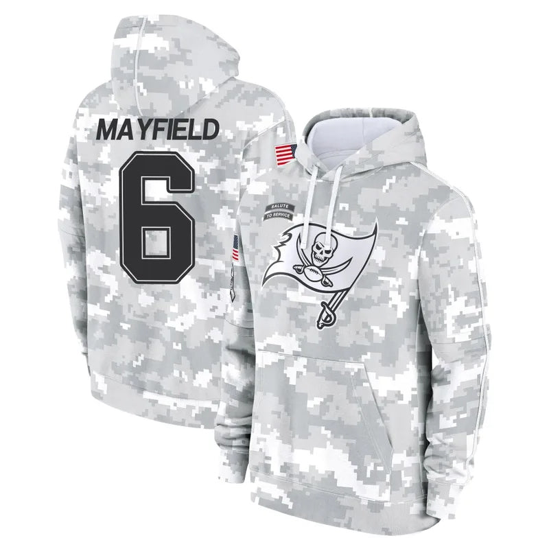 TB.Buccaneers #6 Baker Mayfield Player Salute to Service product image 1