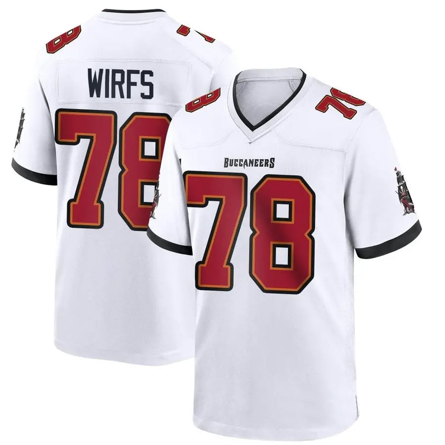 TB.Buccaneers #78 Tristan Wirfs Player White Home Game product image 1