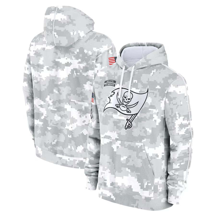 TB.Buccaneers Salute To Service Club Pullover Hoodie Player product image 1