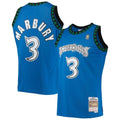 Stephon Marbury Minnesota Timberwolves 1996 Magic Blue Swingman Basketball Jersey product image 1, provided for visual