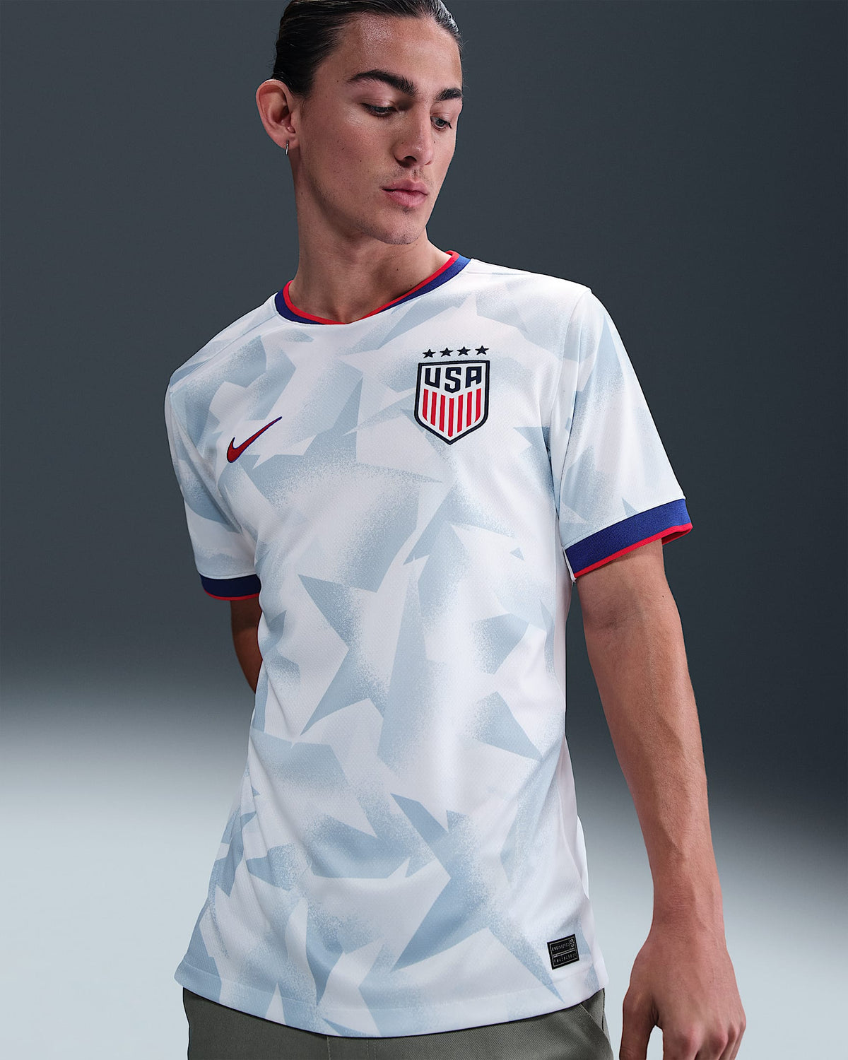NIKE USWNT Men’s Home Jersey 2025 - FZ9017 101 product image 2, provided for visual reference and product detail review