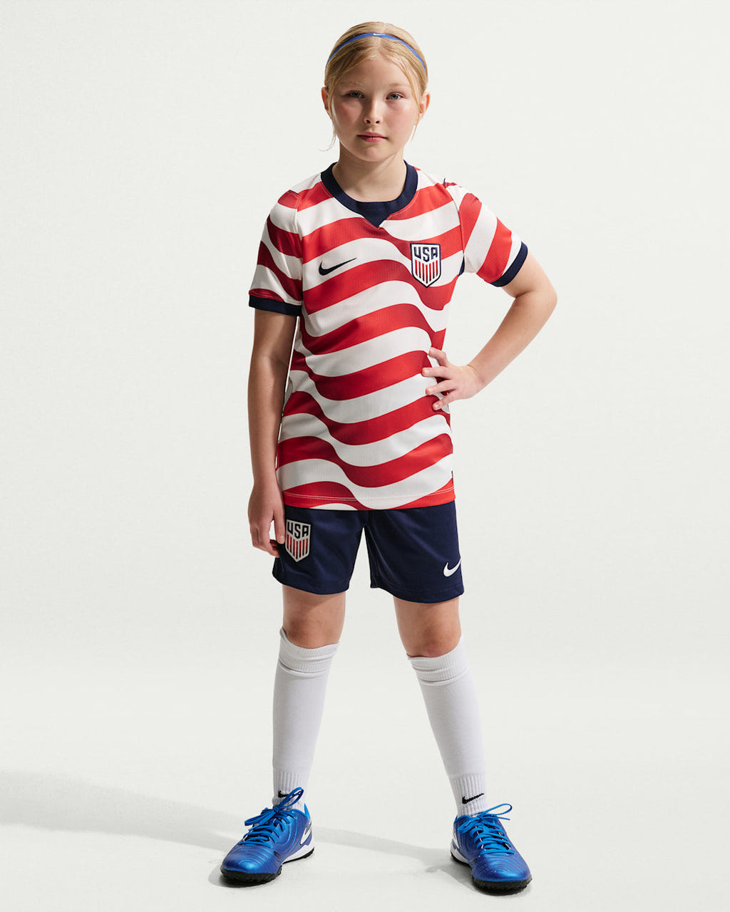 Nike USMNT Youth Home Jersey 26/27 - IB5880 133 product image 4, provided for visual reference and product detail review