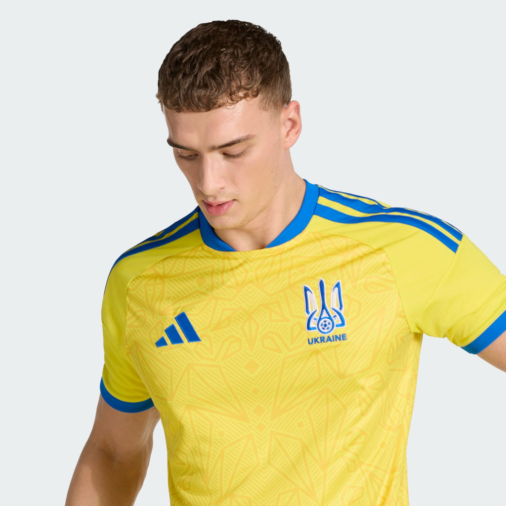 ADIDAS Ukraine Men Home Jersey 2026 - JZ4622 product image 6, provided for visual reference and product detail review