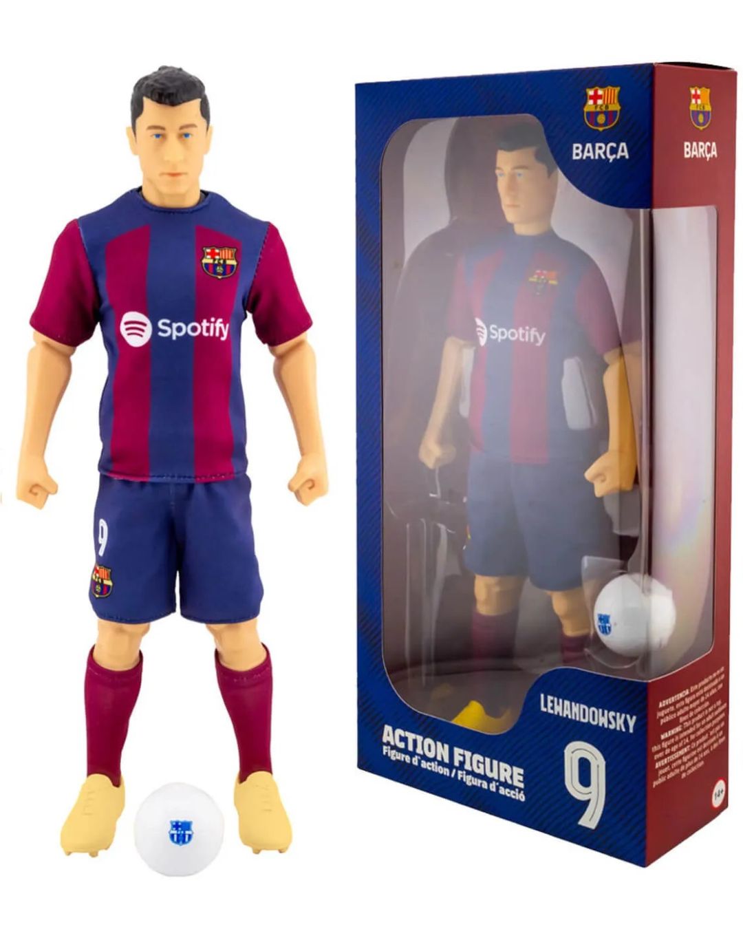 SOCKERS - Robert Lewandowski Action Figure product image 1, provided for visual reference and product detail review