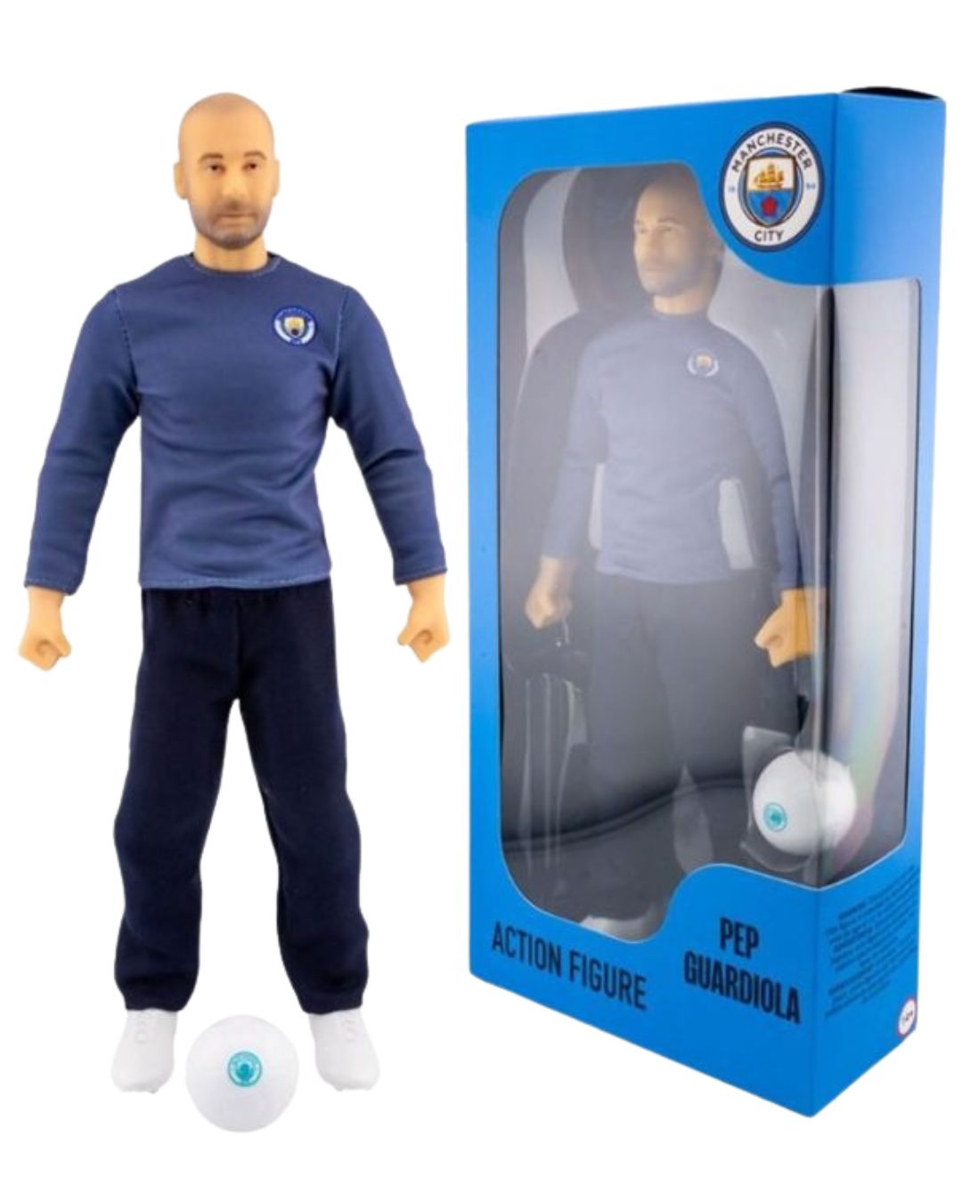 SOCKERS - Pep Guardiola Action Figure product image 1, provided for visual reference and product detail review