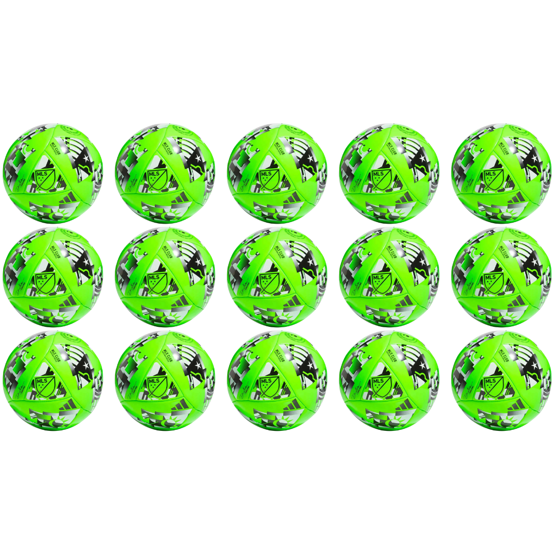 ADIDAS MLS 24 Club Soccer Ball Bundle - 15pk product image 1, provided for visual reference and product detail review