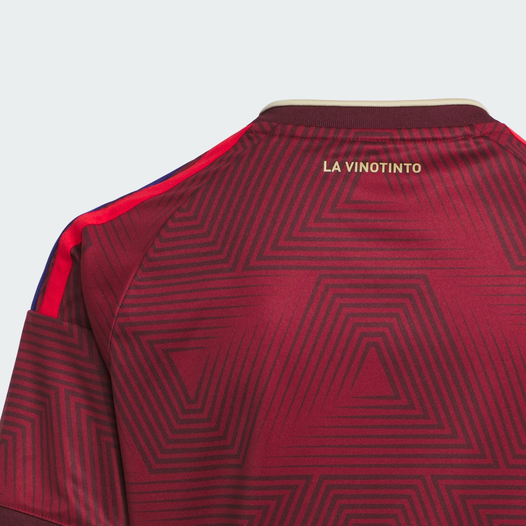 ADIDAS Venezuela Youth Home Jersey 2026 - JY5075 product image 5, provided for visual reference and product detail review