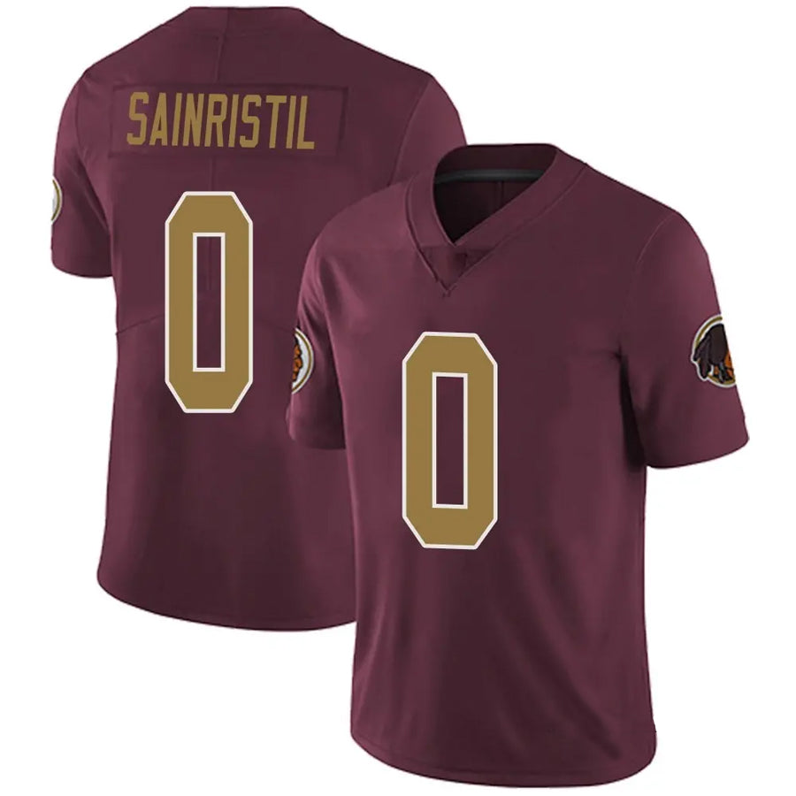 W.Commanders #0 Mike Sainristil Player Burgundy Alternate product image 1