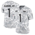 W.Commanders #1 Deebo Samuel Sr Player Arctic Camo Salute product image 1