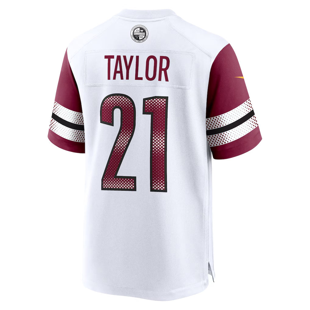 W.Commanders #21 Sean Taylor Player White Home Game product image 1