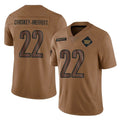 W.Commanders #22 Jacory Croskey-Merritt Player Brown Salute product image 1