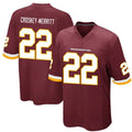 W.Commanders #22 Jacory Croskey-Merritt Player Burgundy product image 1