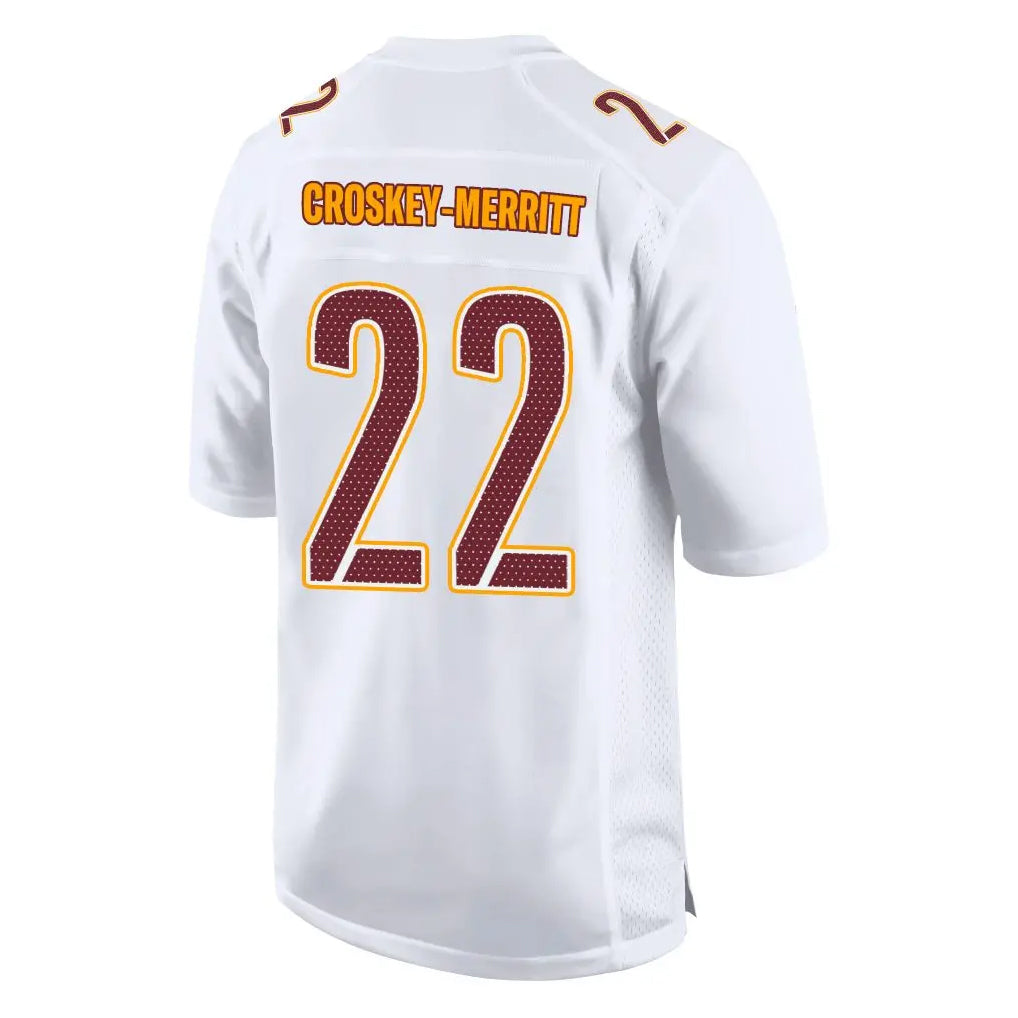 W.Commanders #22 Jacory Croskey-Merritt Player White Tundra product image 1