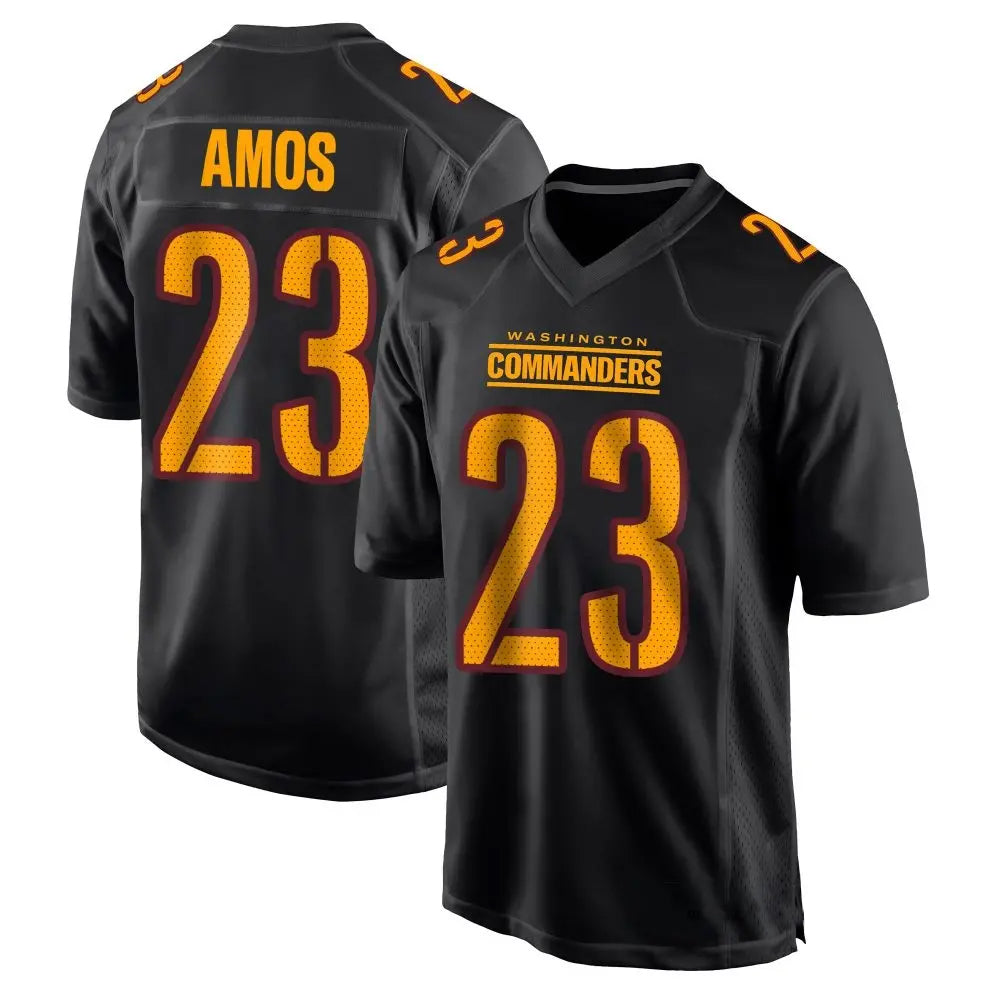 W.Commanders #23 Trey Amos Player Black Fashion Football product image 1