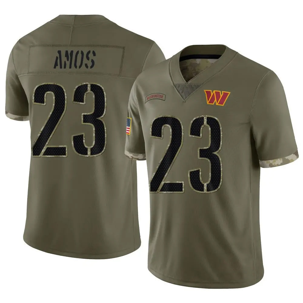 W.Commanders #23 Trey Amos Player Olive Salute To Service product image 1