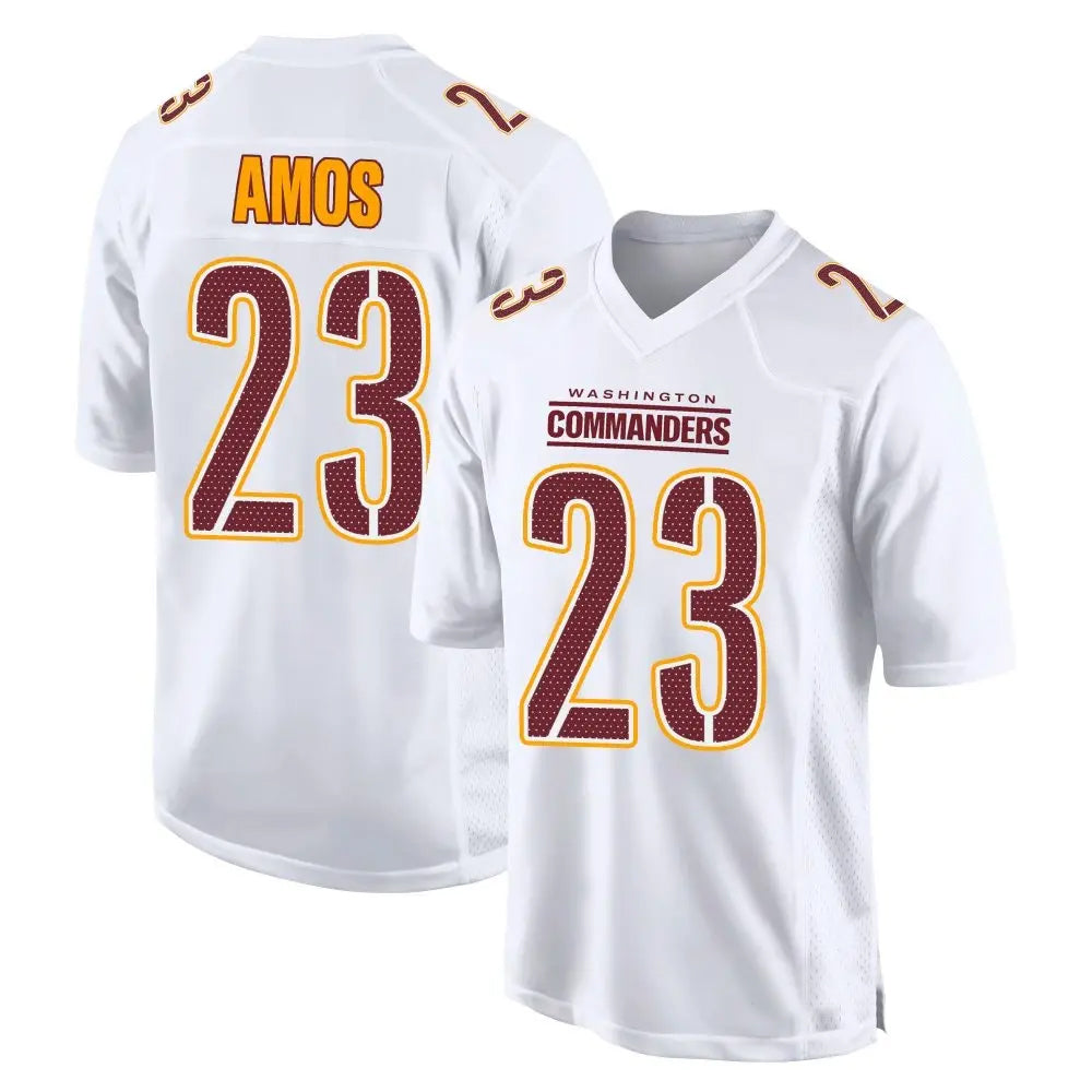 W.Commanders #23 Trey Amos Player Tundra White Fashion product image 1