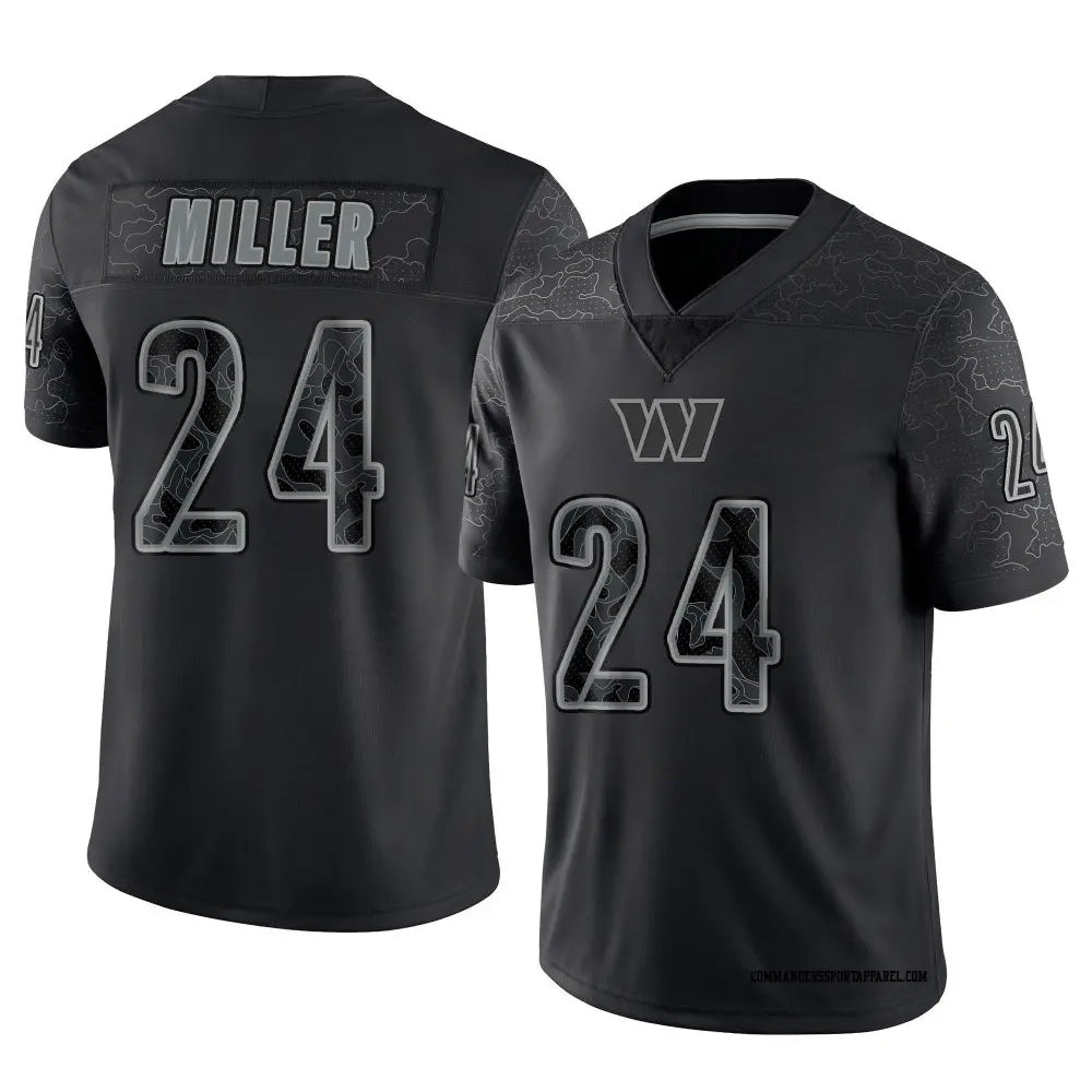 W.Commanders #24 Von Miller Player Black RFLCTV Limited product image 1