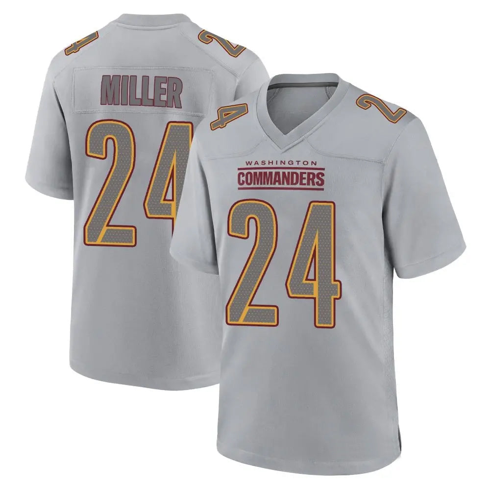 W.Commanders #24 Von Miller Player Carbon Gray Fashion Game product image 1