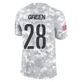 W.Commanders #28 Darrell Green Player Arctic Camo Salute To product image 1