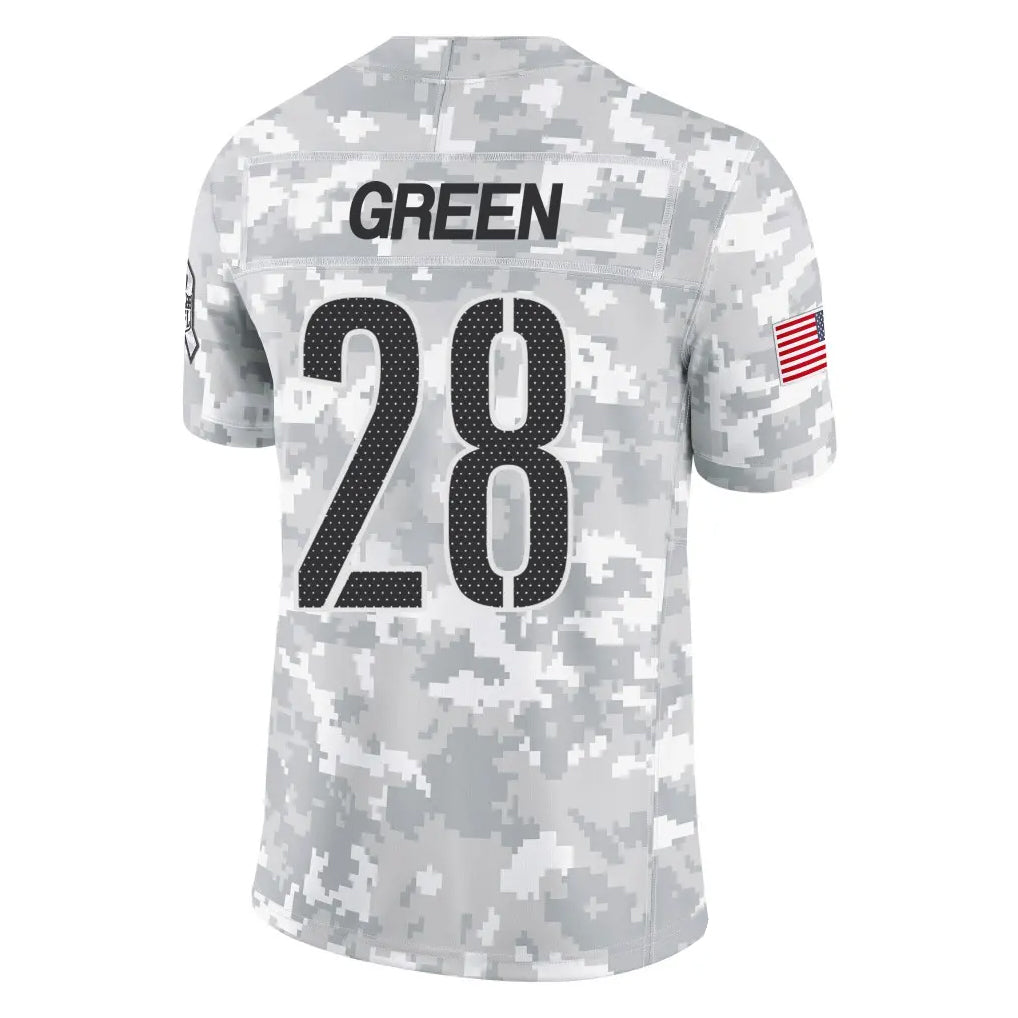 W.Commanders #28 Darrell Green Player Arctic Camo Salute To product image 1