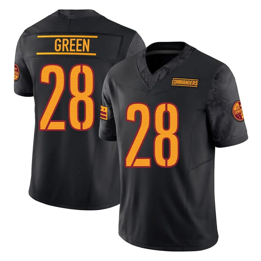 W.Commanders #28 Darrell Green Player Black Vapor F.U.S.E. product image 1