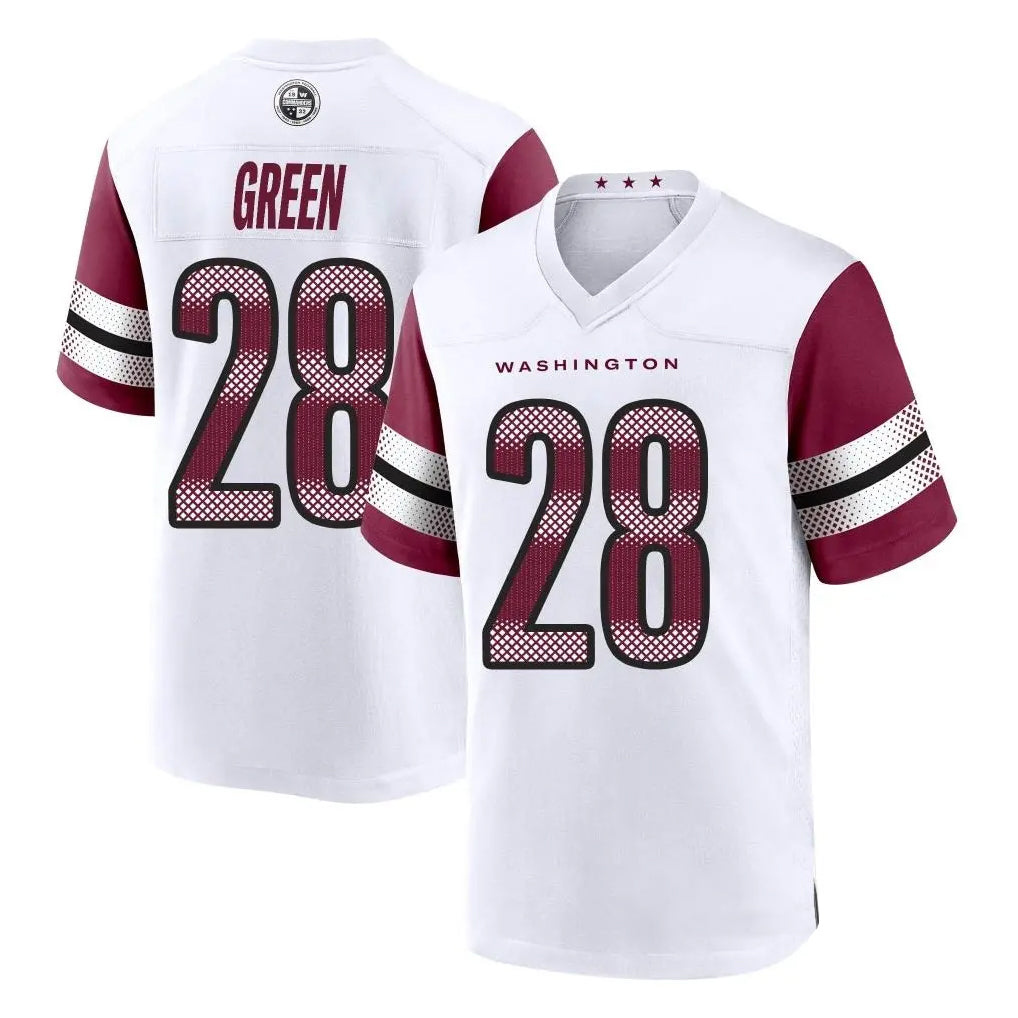 W.Commanders #28 Darrell Green Player White Home Game product image 1