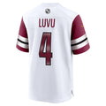 W.Commanders #4 Frankie Luvu Player White Game Stitched product image 1