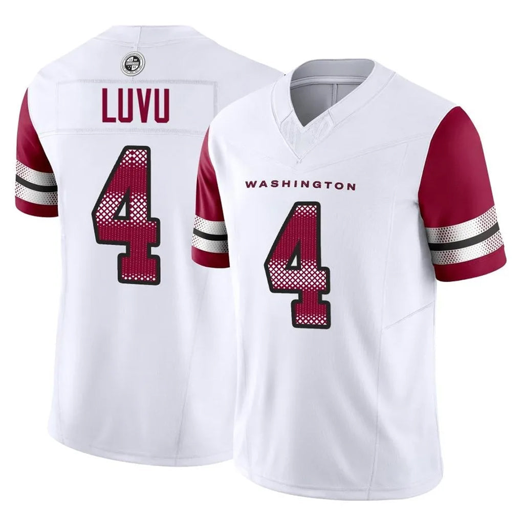 W.Commanders #4 Frankie Luvu Player White Vapor F.U.S.E. product image 1