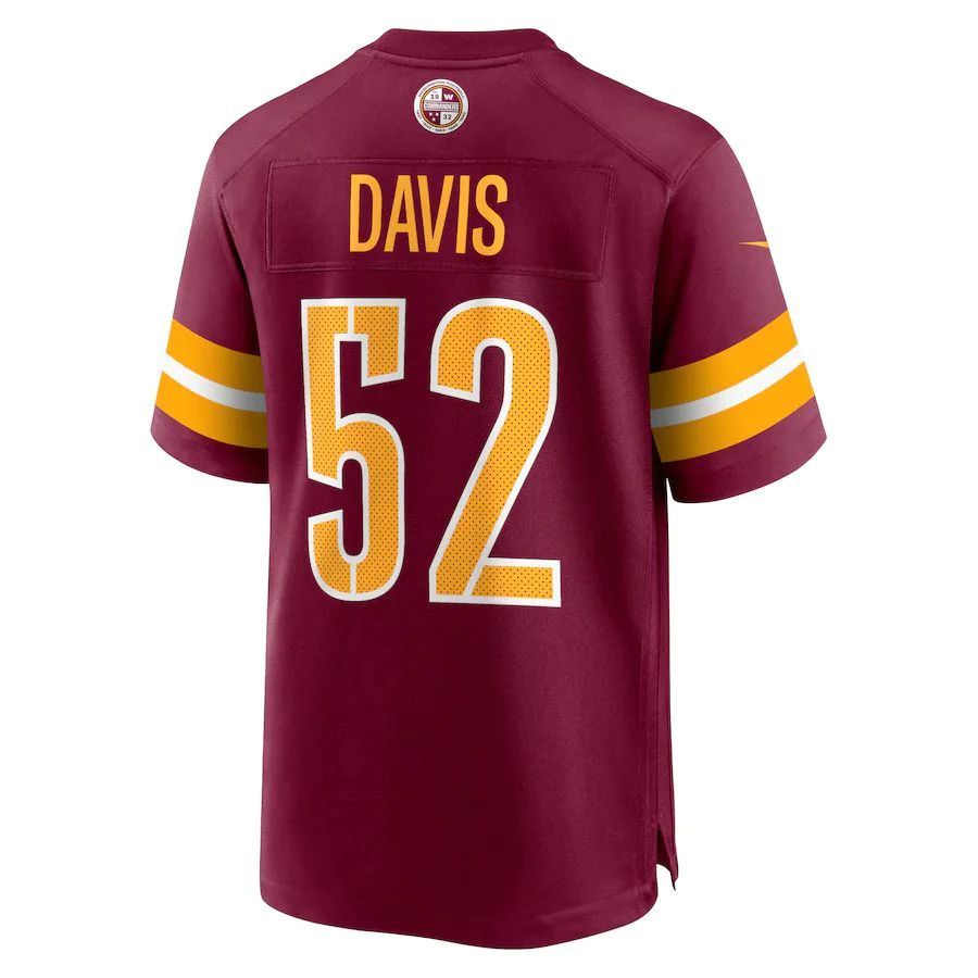 W.Commanders #52 Jamin Davis Player Burgundy Home Game product image 1