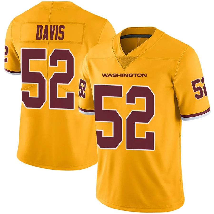 W.Commanders #52 Jamin Davis Player Limited Gold Color Rush product image 1