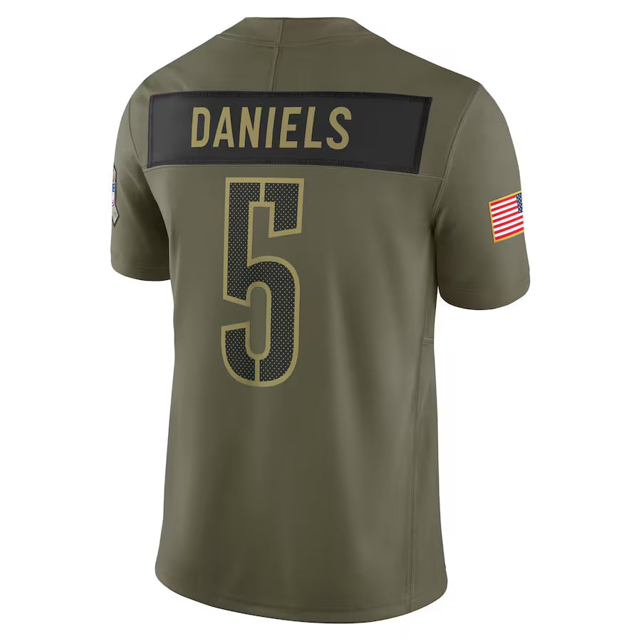 W.Commanders #5 Jayden Daniels Player Olive Salute to product image 1
