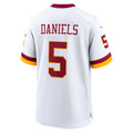 W.Commanders #5 Jayden Daniels Player White Home Game product image 1