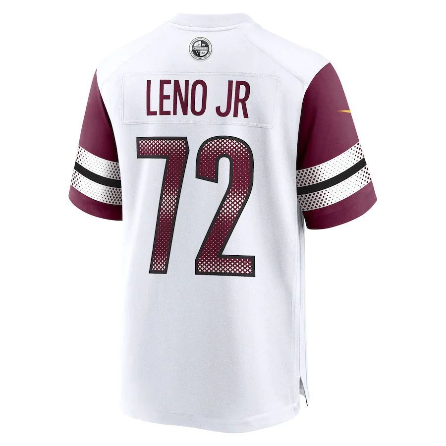 W.Commanders #72 Charles Leno Jr. Player White Home Game product image 1
