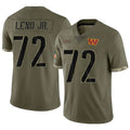 W.Commanders #72 Charles Leno Jr. Player Olive Salute To product image 1